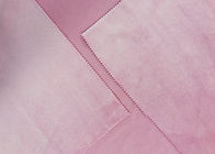 filo di ordito 100% del poliestere del tessuto del giocattolo della peluche 190GSM che tricotta larghezza di rosa 160cm